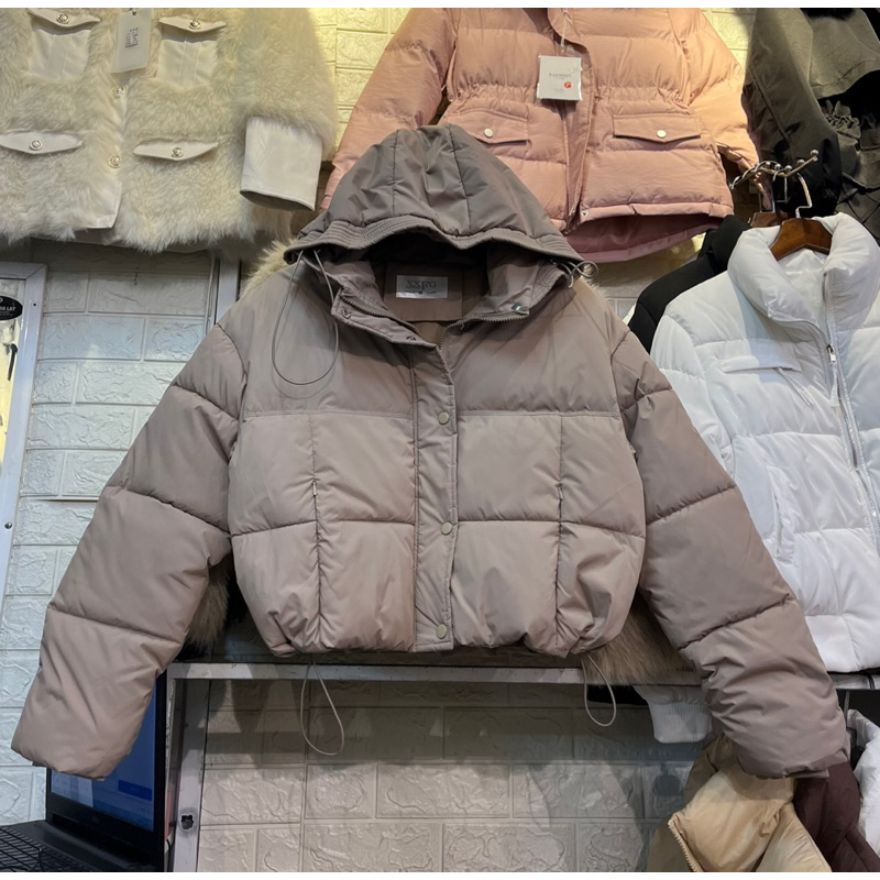 Áo Phao béo mũ dầy siêu ấm