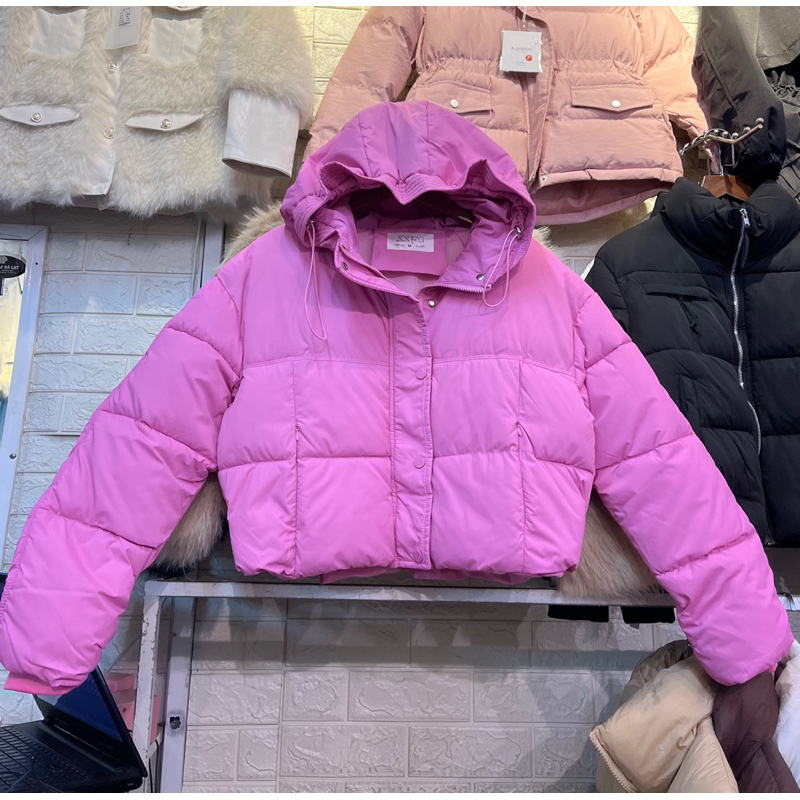 Áo Phao béo mũ dầy siêu ấm