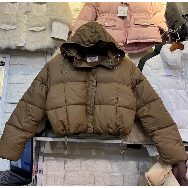 Áo Phao béo mũ dầy siêu ấm