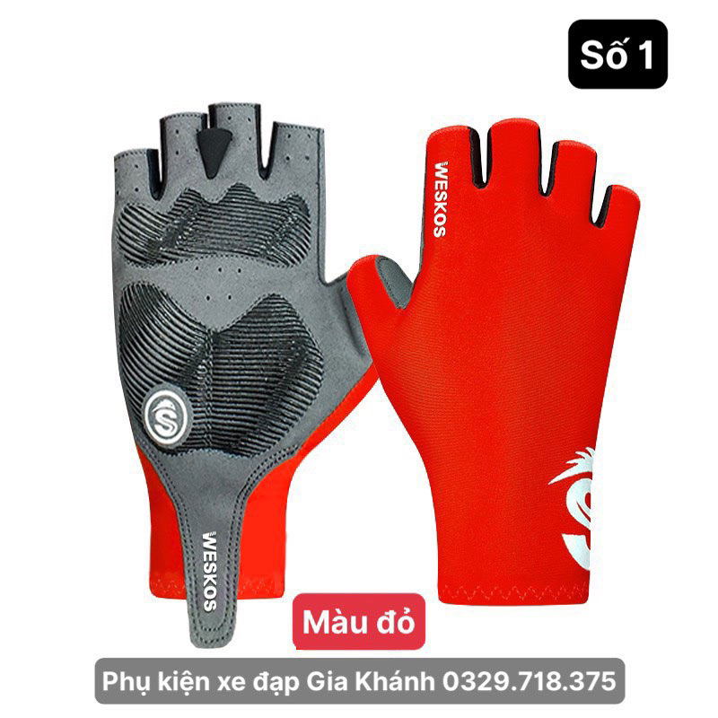 GĂNG TAY XE ĐẠP THỂ THAO WESKOS
