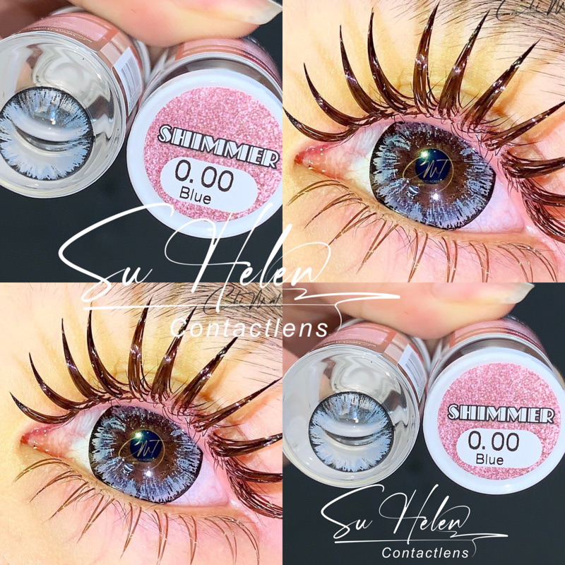 Lens xanh nước biển