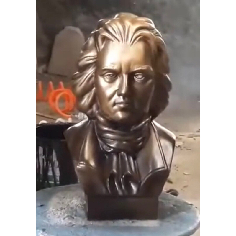 Tượng decor BEETHOVEN trang trí phòng ngủ, phòng khách, quán cafe chill, party sự kiện chụp ảnh