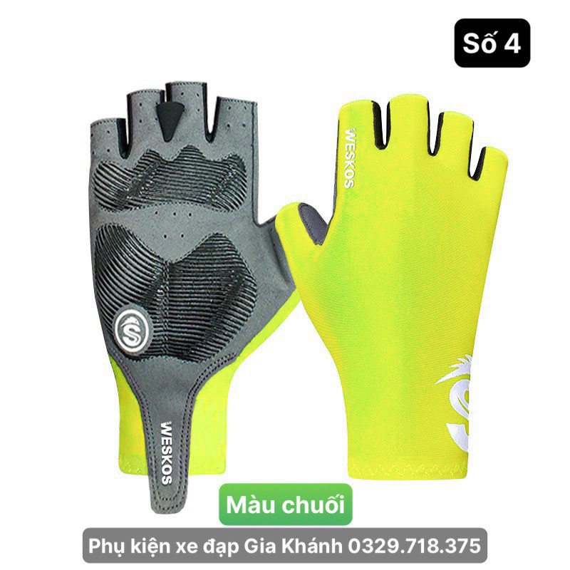 GĂNG TAY XE ĐẠP THỂ THAO WESKOS
