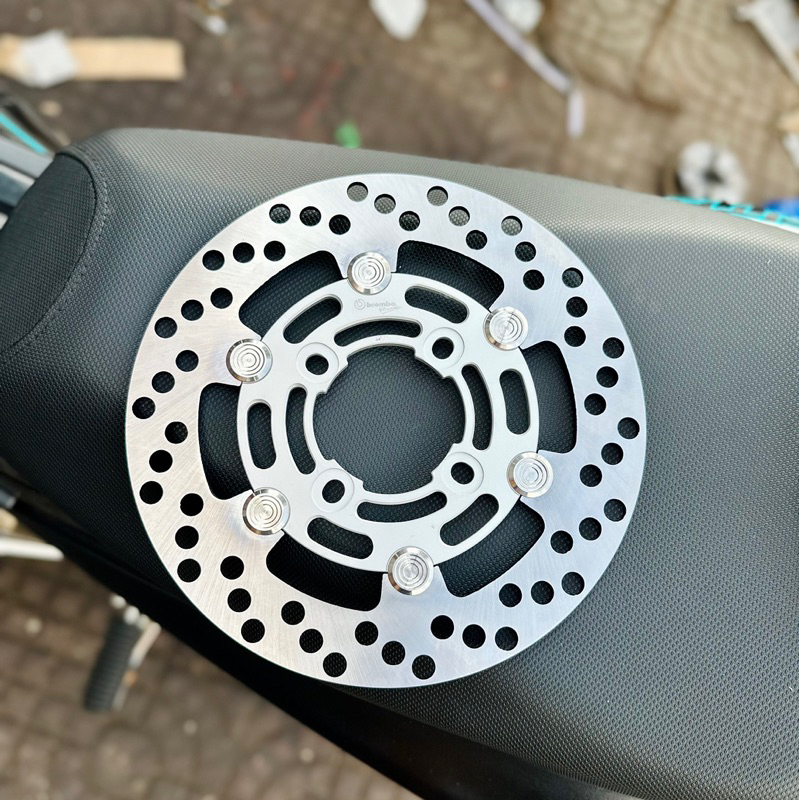 Đĩa Thắng BB Moto 3 V2 220mm Khen Inox