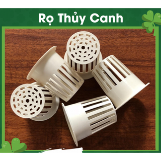 50 rọ thủy canh nhựa loại tốt bền đẹp - rọ trồng rau thủy canh khí canh