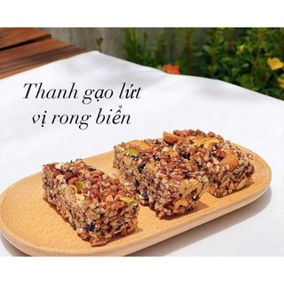 Thanh cơm sấy gạo lứt rong biển túi 500g