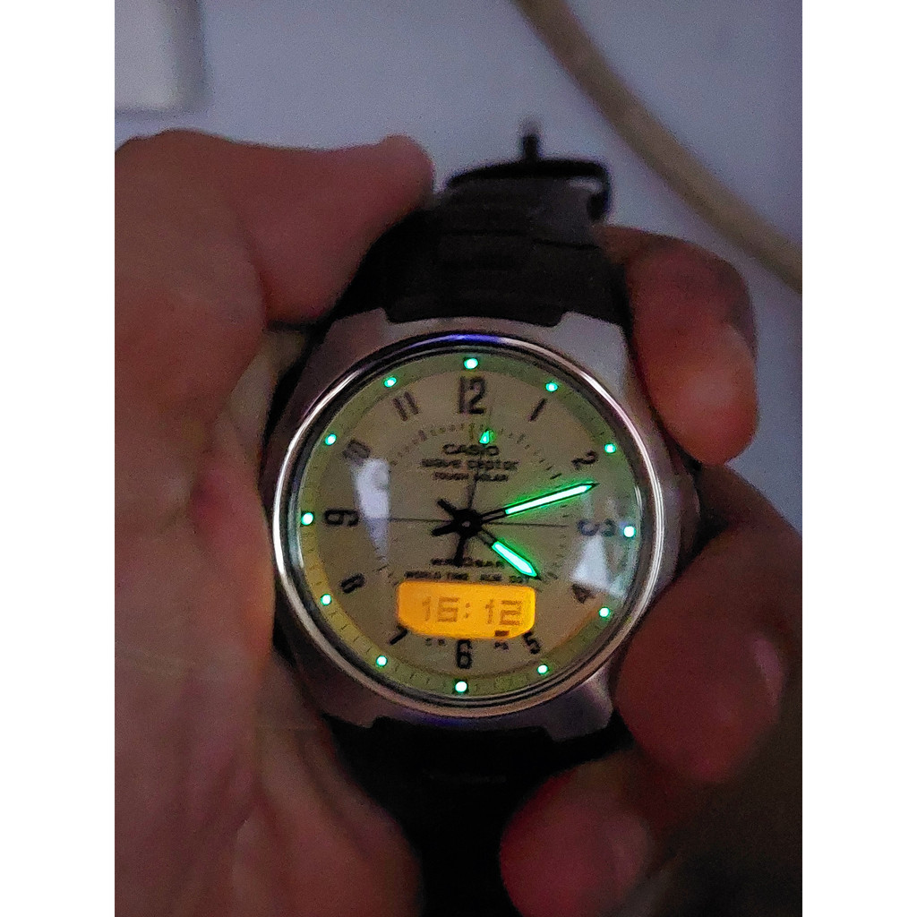 Đồng hồ nam Casio WVA-430J chạy pin hàng Si