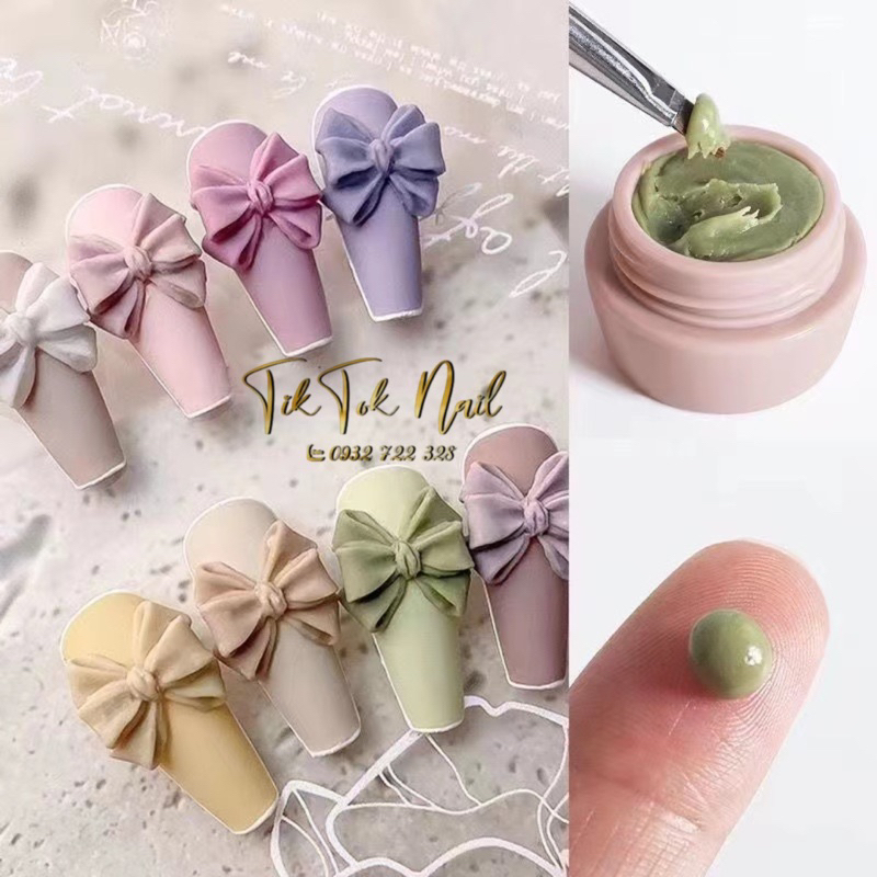 Gel Nặn Hoa Không Rít Tay 12 Màu
