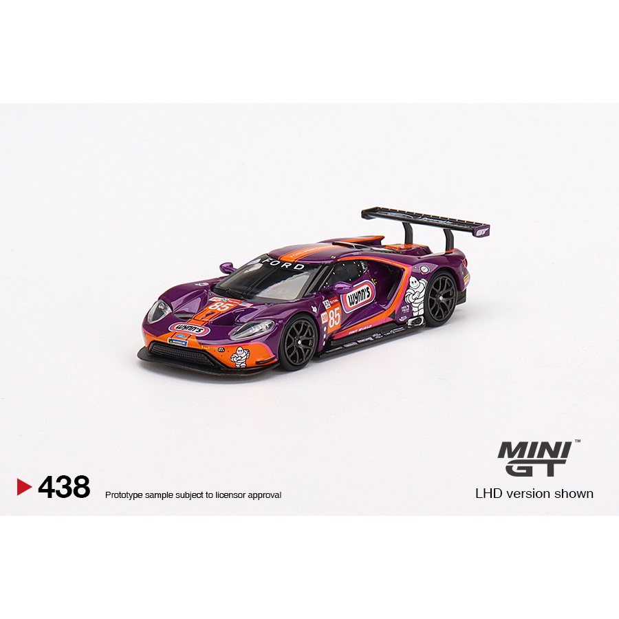 Mô hình ô tô Ford GT #85 2019 24 Hrs of Le Mans LM GTE-Am 1/64 MiniGT MGT00438