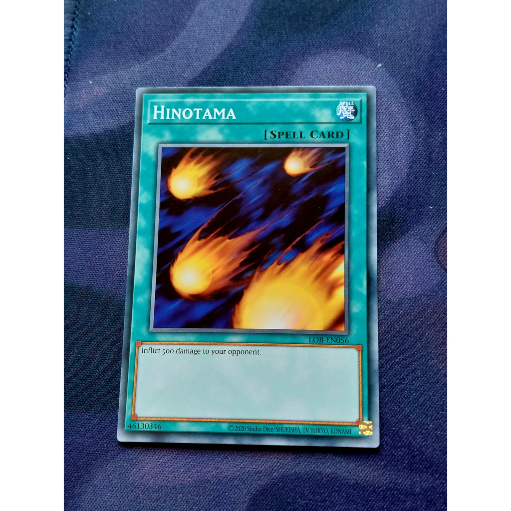 Thẻ Bài Yugioh Spell Hinotama - LOB-EN056 - Common
