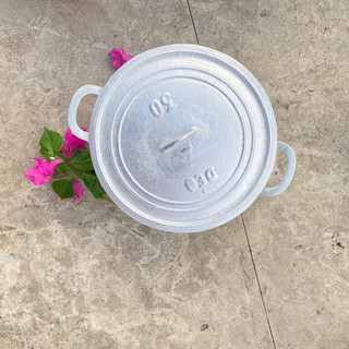 Nồi gang đúc nguyên khối số 30c - Đường kính 29cm