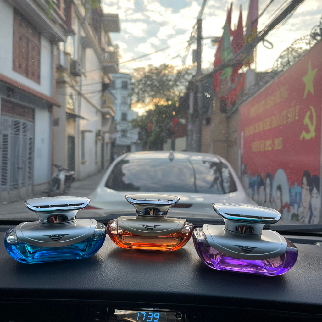 Nước hoa ô tô cao cấp hương thơm tự nhiên , Tinh dầu thơm xe hơi khử mùi kháng khuẩn sang trọng NH04