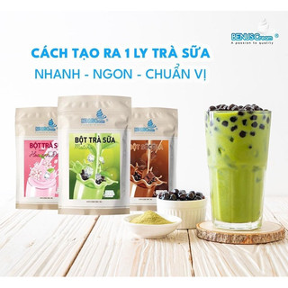 Bột Trà Sữa BENUSCream 100g (Tách từ túi nguyên 1kg)