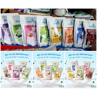 Bột Trà Sữa BENUSCream 100g (Tách từ túi nguyên 1kg)