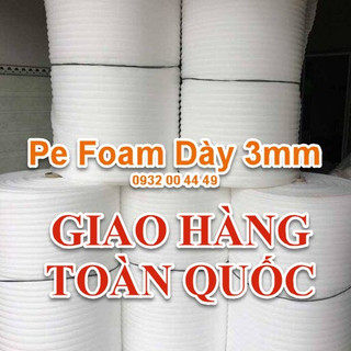 Cuộn xốp pe foam dày 5mmx50m