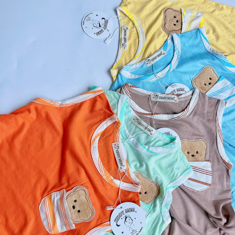 Set bộ sát nách thun lạnh cho bé 5-18kg