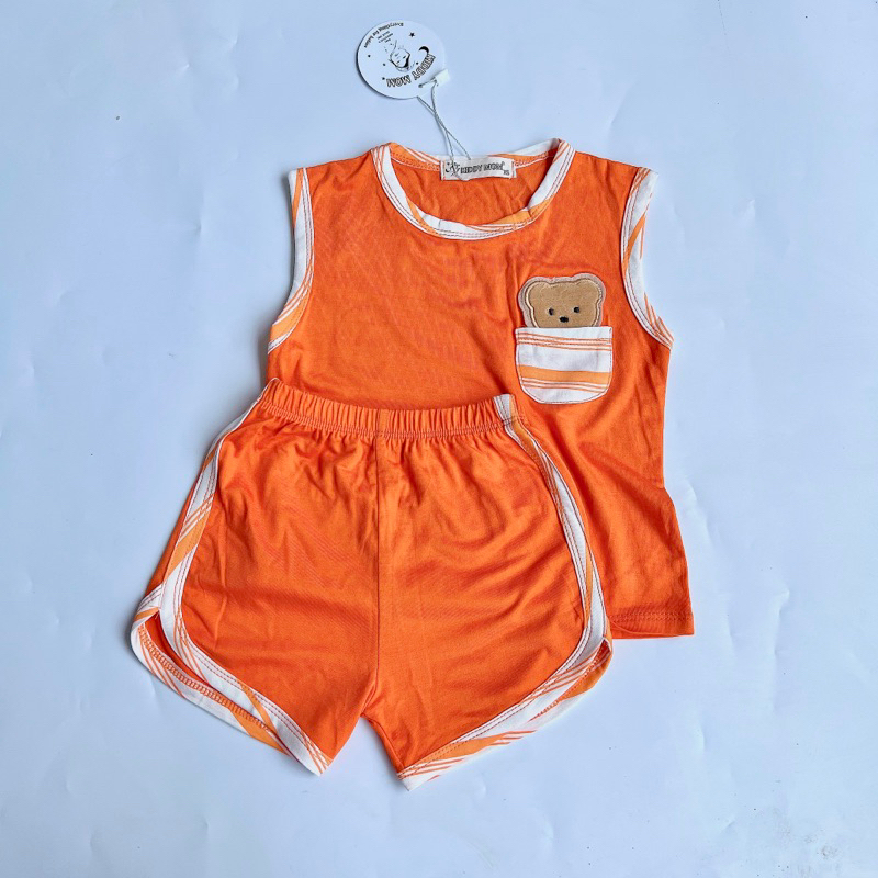 Set bộ sát nách thun lạnh cho bé 5-18kg