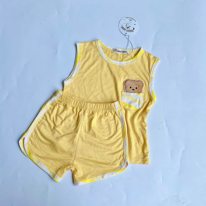 Set bộ sát nách thun lạnh cho bé 5-18kg