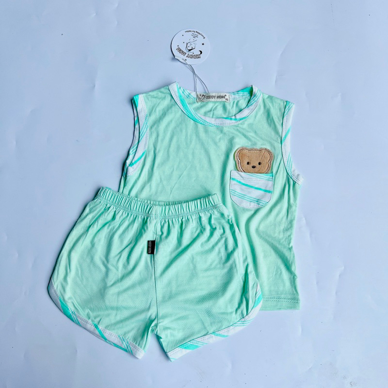 Set bộ sát nách thun lạnh cho bé 5-18kg