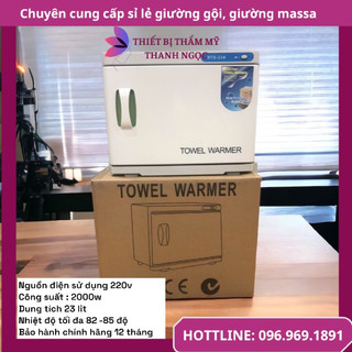 Tủ hấp khăn spa RTD - 23A, Tủ hấp khăn spa, tủ tiệt trùng uv diệt khuẩn chuyên dùng cho spa