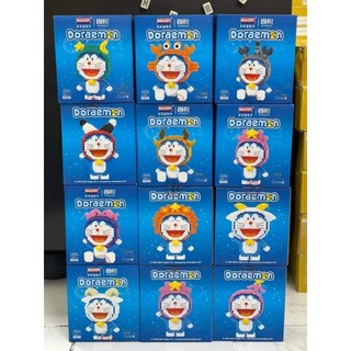 Mô hình lắp ráp Doraemon quà tặng cho bé.