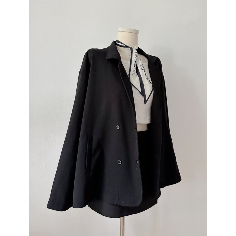 Áo blazer black 18made ✿ 𝐁𝐲 𝐄𝐢𝐠𝐡𝐭𝐞𝐞𝐧 𝐀𝐠𝐚𝐢𝐧