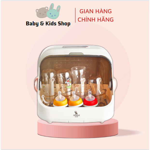 MÁY ÚP BÌNH VÀ TIỆT TRÙNG SẤY KHÔ ĐỒ ĂN DẶM UV-C MOAZ BÉBÉ MB044