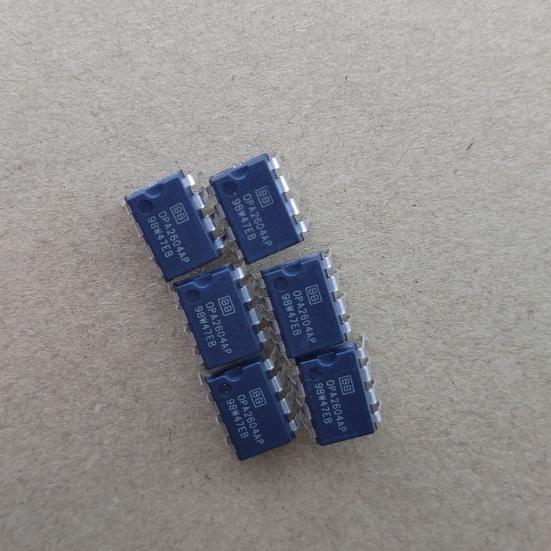 OPA2604, OPA 2604,  OPA2604AP, 2604AP OpAmp đôi chính hãng Burr-Brown