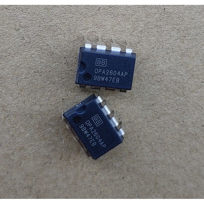 OPA2604, OPA 2604,  OPA2604AP, 2604AP OpAmp đôi chính hãng Burr-Brown