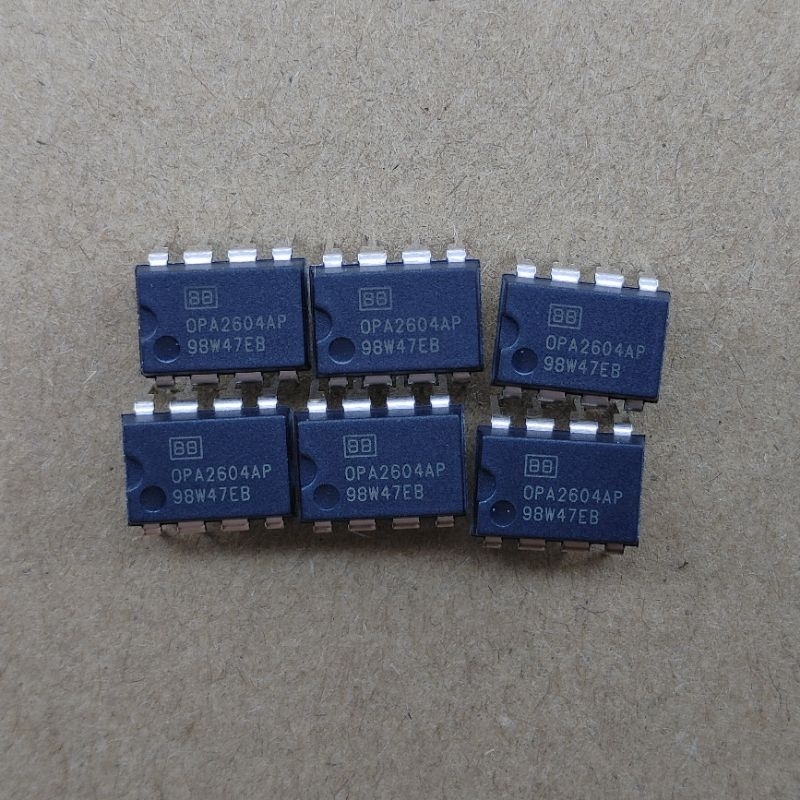 OPA2604, OPA 2604,  OPA2604AP, 2604AP OpAmp đôi chính hãng Burr-Brown
