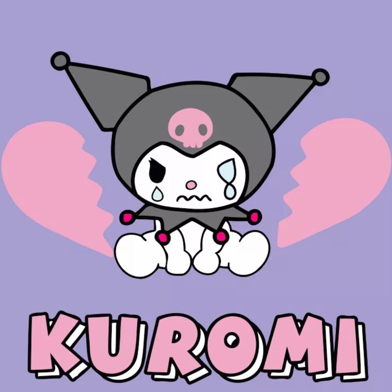 DIY Tranh Tô Màu Số Hóa Khung Gỗ Căng Sẵn 20x20 cm Gấu dâu Kuromi Kitty