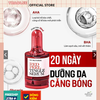 Peel da công nghệ sinh học Red Peel Tingle Serum chính hãng