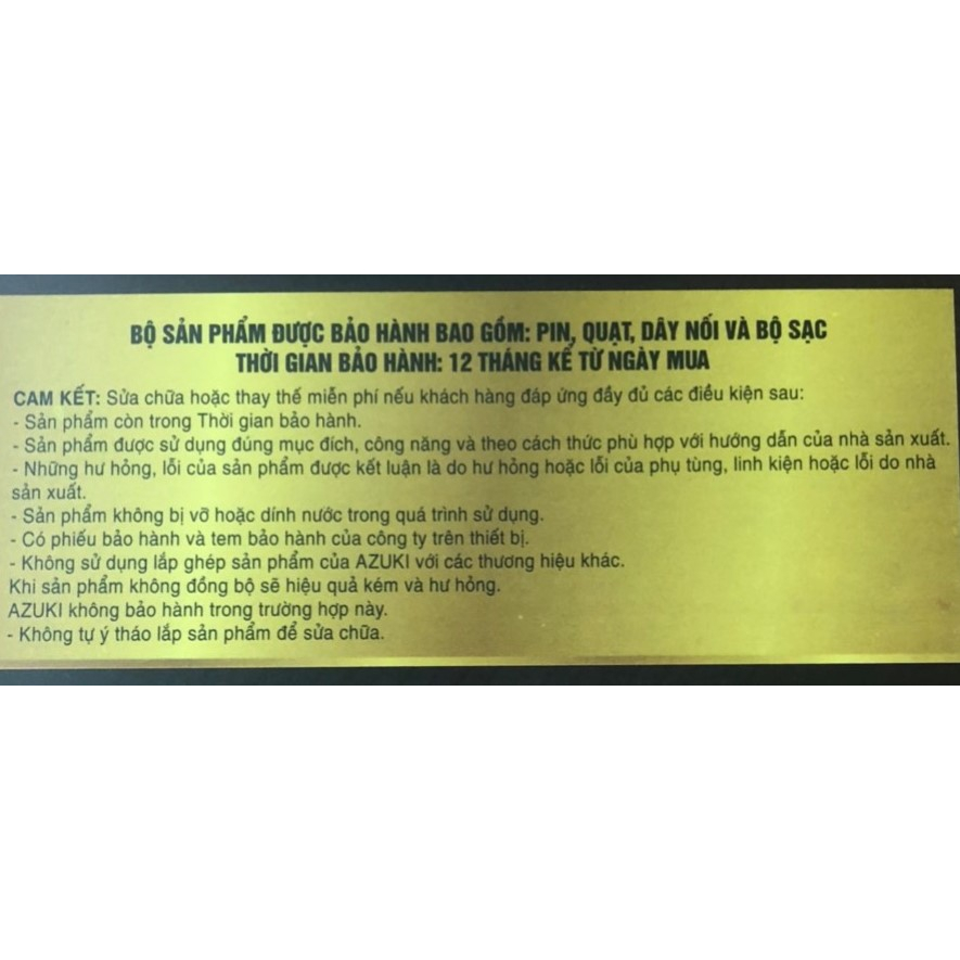 Đá Gel làm mát AZUKI sử dụng cho Áo Điều Hòa Nhật Bản