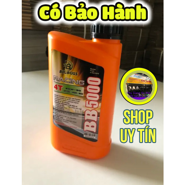 Nhớt giá rẻ BIGBOSS 20W-50 1L cho xe côn tay, xe số