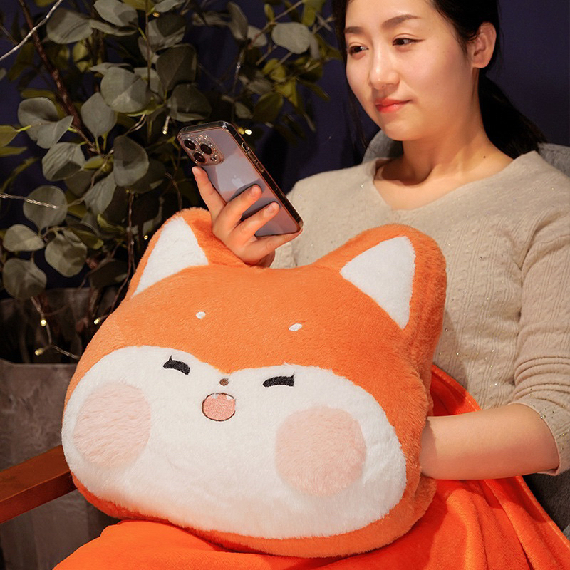 𝐇𝐎𝐓💥 Gấu gối chăn mền văn phòng💥Cam kết Gấu bông cao cấp