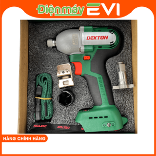 Máy bắn bulong DEKTON M21-IW380N động cơ Brusless/đầu 1/2(17mm)/3 cấp vòng quay/tặng 1trục T chuyển đầu bulong