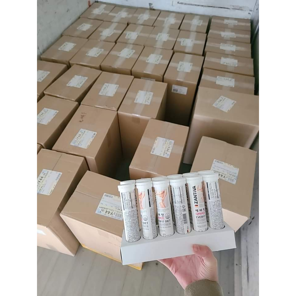 Viên Sủi Hỗ Trợ Giảm Cân ZANTIVA Lọ 20 Viên