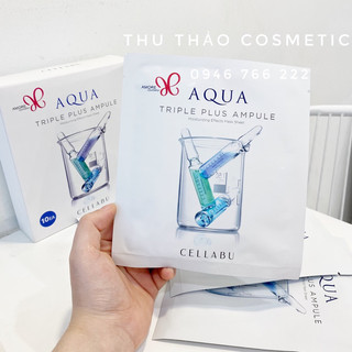Mặt nạ cấp nước, trắng da amore aqua triple plus ampoule - thuthaocosmetic