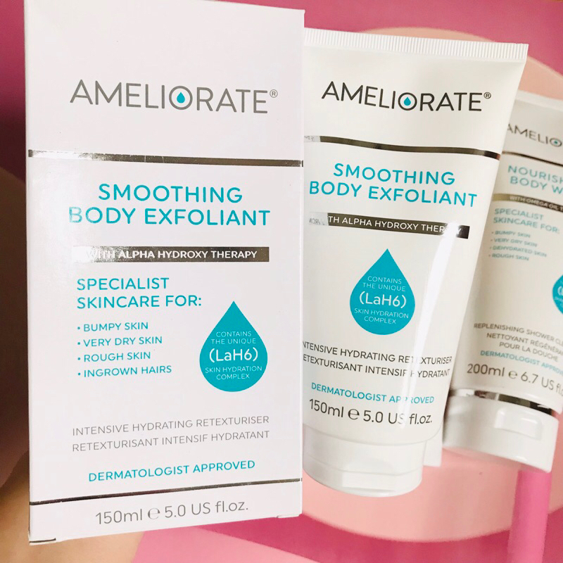 Tẩy da chết cơ thể Ameliorate AMELIORATE Smoothing Body Exfoliant 150ml