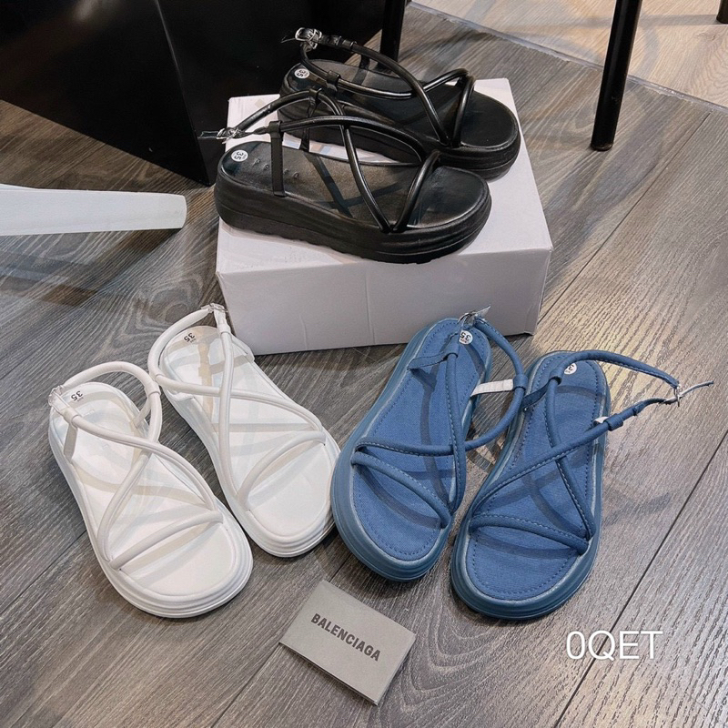 Sandal Bánh Mì Đúc Jean Siêu Xinh Êm Đẹp