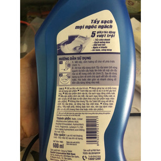 Gift tẩy rửa Toilet 600ml, 2 chai