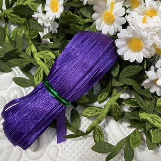 Ruy băng lụa 1 mặt  ,size 6MM.(dây 10 mét )