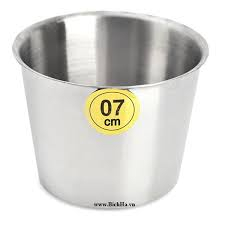 Ly làm đá inox 430 hàng Việt Nam đường kính 7cm, 8cm, 9cm, 10cm - Ly làm đá inox,Nhôm,Nhựađể tủ lạnh tiện lợi