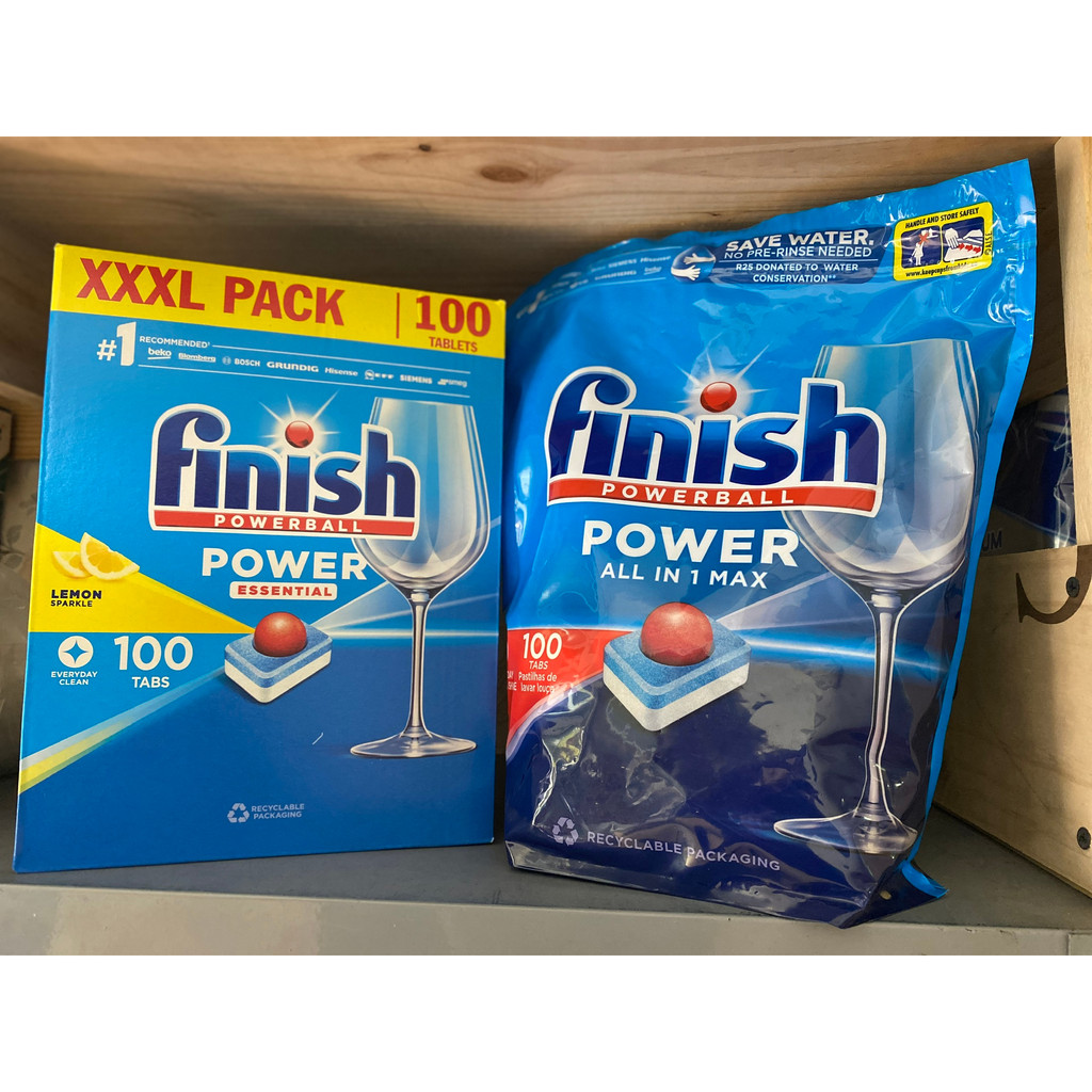 Viên rửa bát FINISH - Classic - Essential - All in One Max  - Quantum 12in1 - Ultimate 14in1