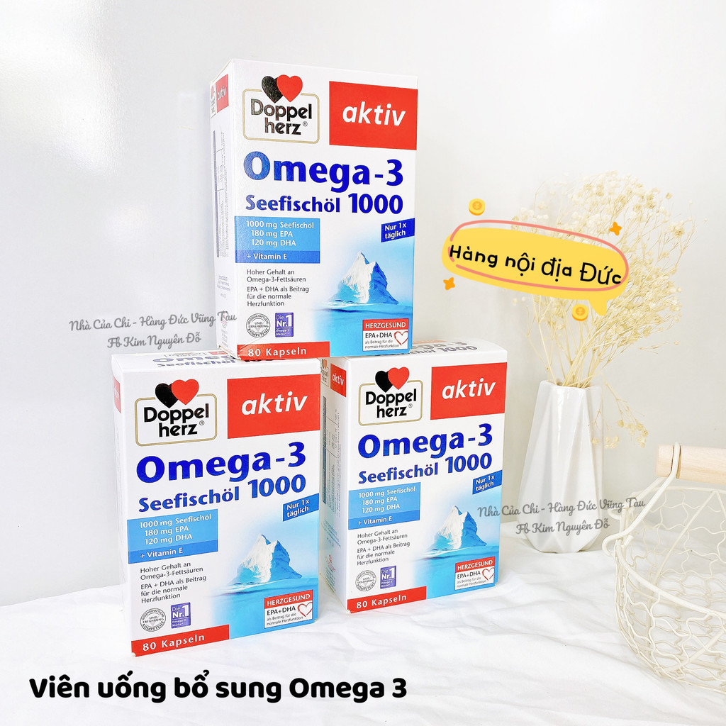 -Dầu cá biển Omega-3 1000 của Đức