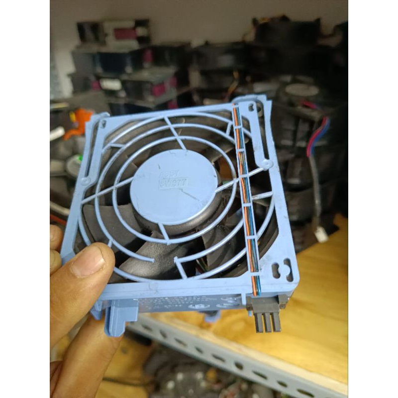 Quạt server hp nidec 12v 1A, vuông 9cm