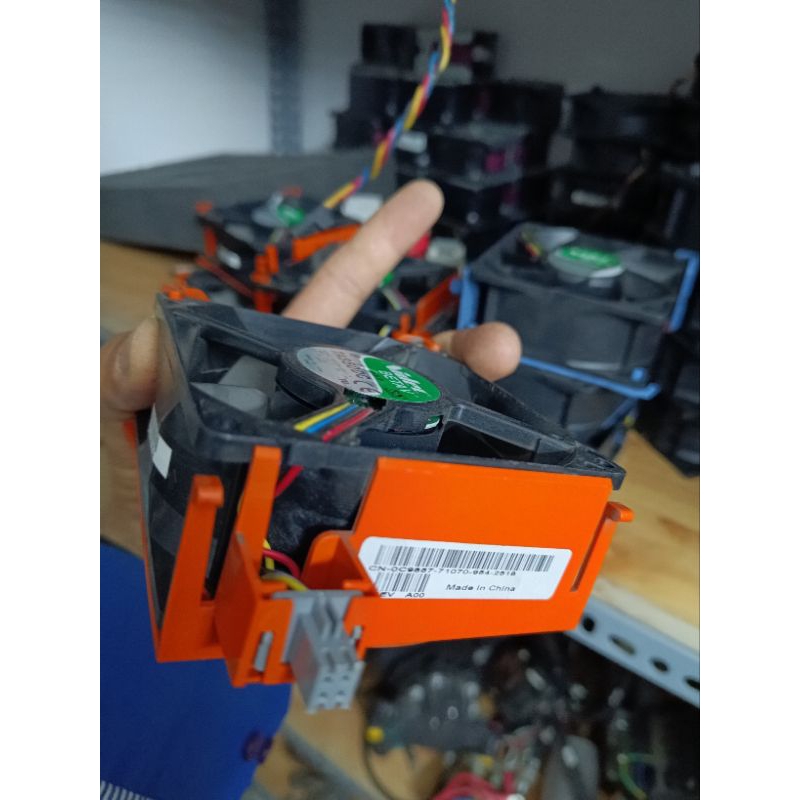 Quạt server hp nidec 12v 1A, vuông 9cm