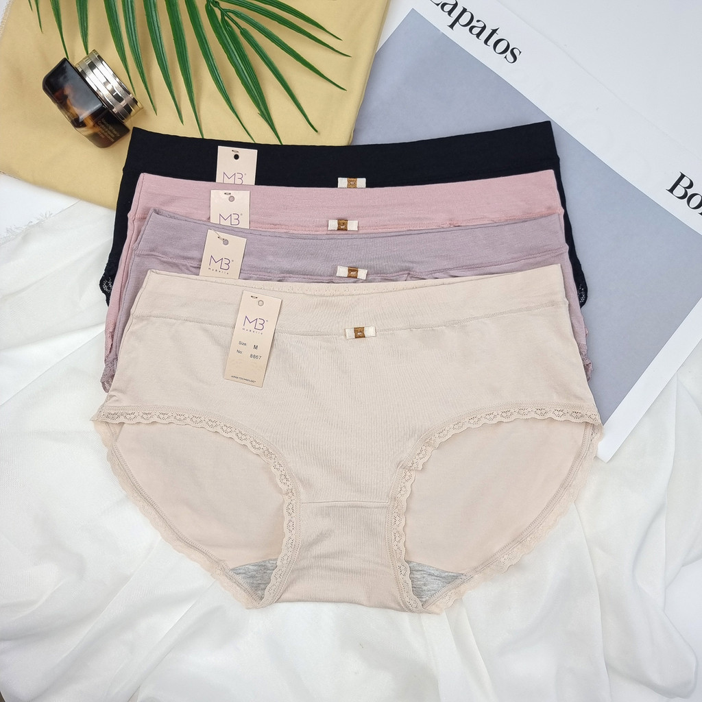 Quần lót nữ kháng khuẩn cao cấp 8867 (8885) thương hiệu MB MABELLE
