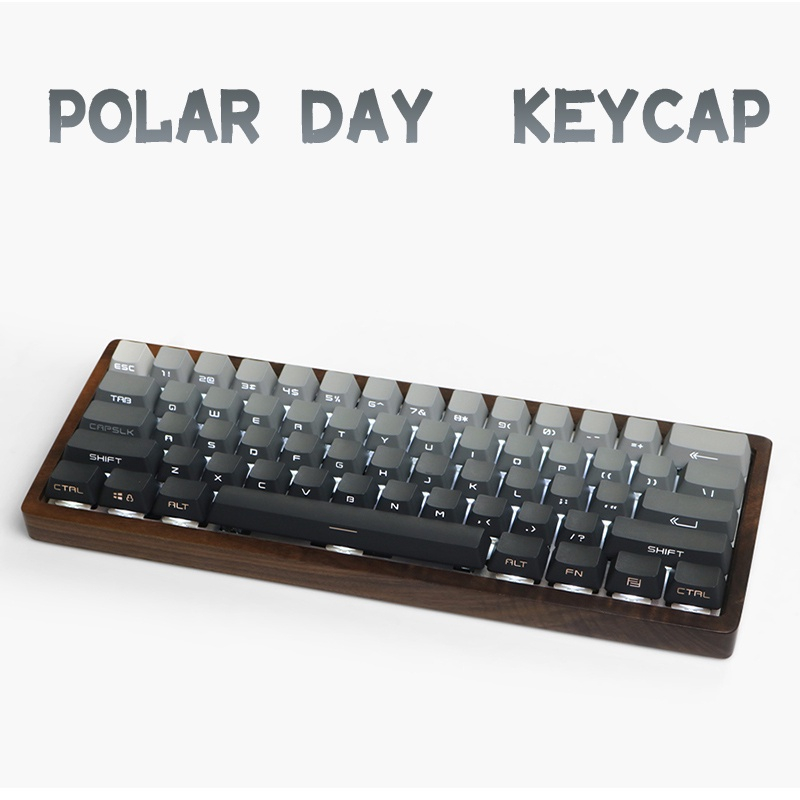 Keycap Polar PBT  Chữ nằm ngang OEM profile đủ màu sắc