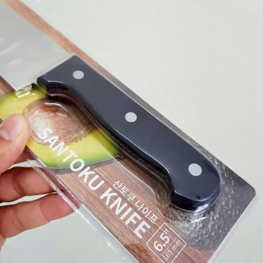 DAO THÁI LÀM BẾP SANTOKU LOCKNLOCK CKK921 - Chính hãng